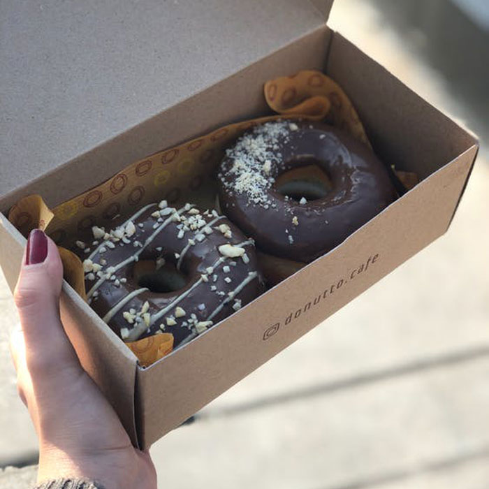 Individual Donut Boxes Bulk Cheap Donut Boxes Packaging