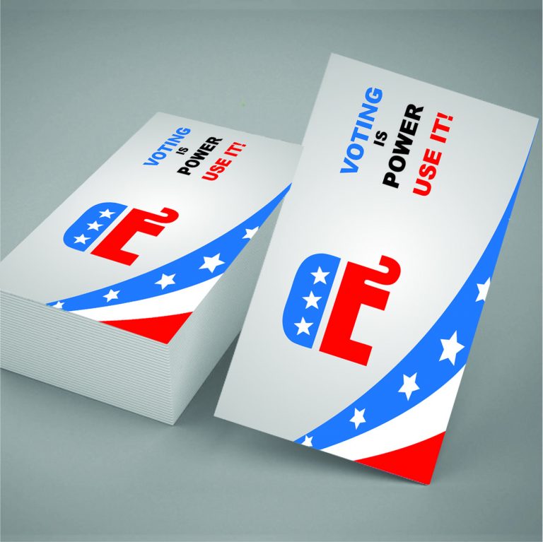 Push Cards Design Election - Pro Custom Box