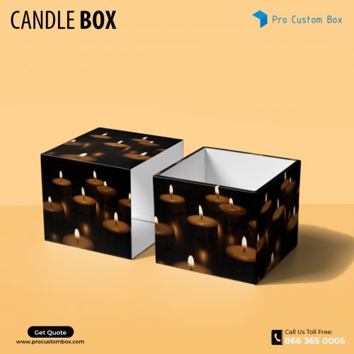 Custom Candle Boxes Luxury Candle Boxes Bulk for Sale