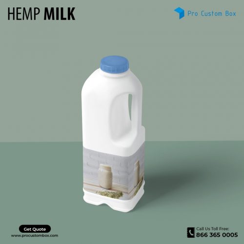 Custom Hemp Milk Boxes - ProCustomBox