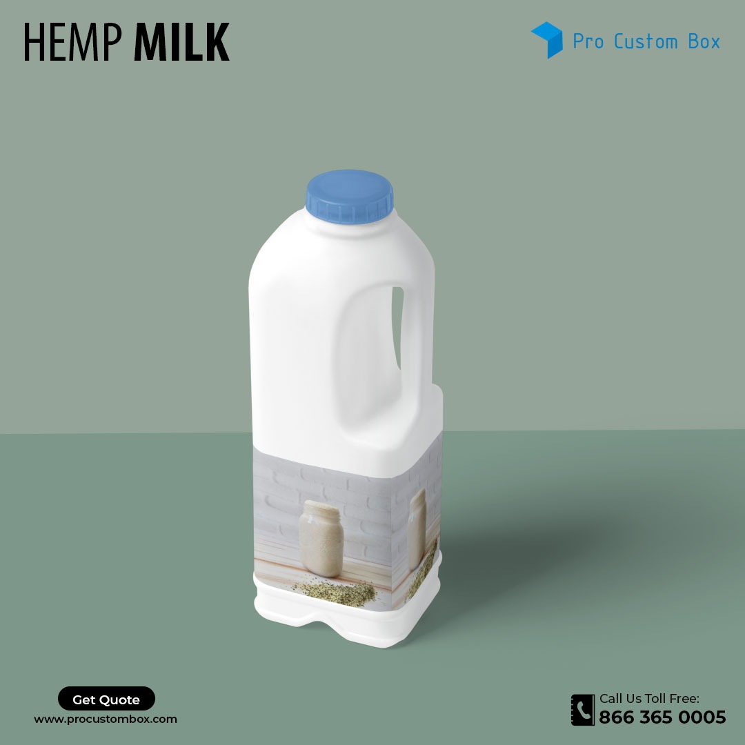 Custom Hemp Milk Boxes - ProCustomBox