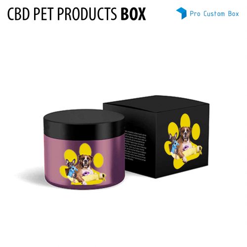 CBD for Pet Box packaging