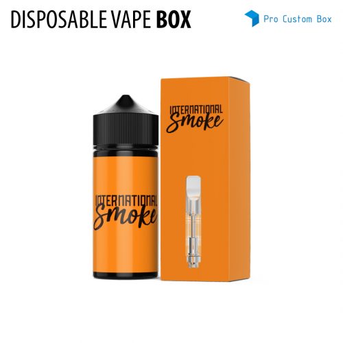 custom disposable vape packaging