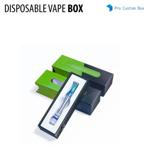 custom disposable vape packaging