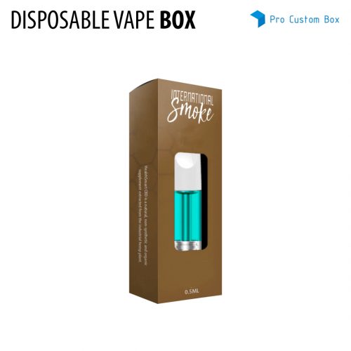 custom disposable vape packaging