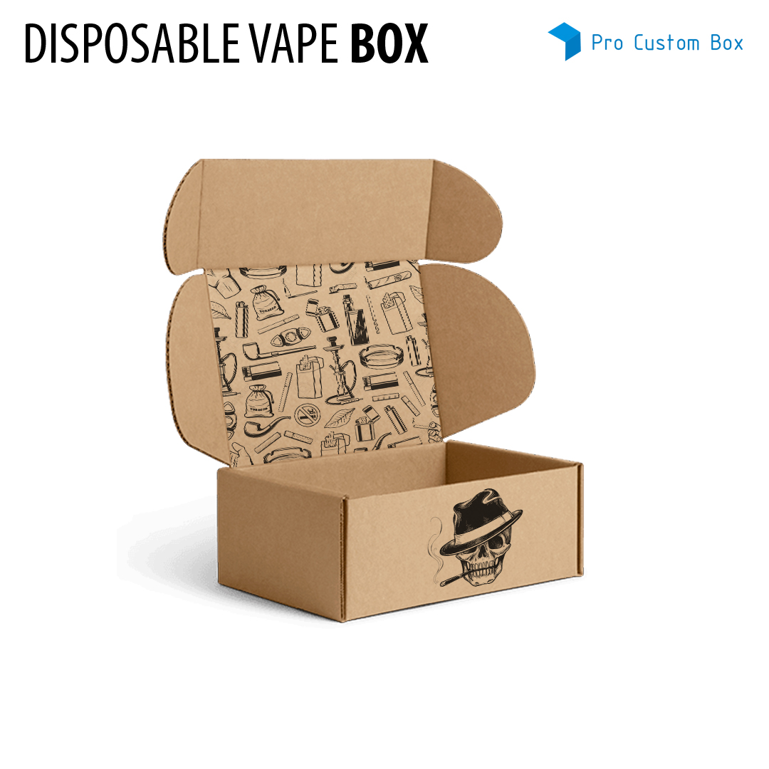 custom disposable vape packaging