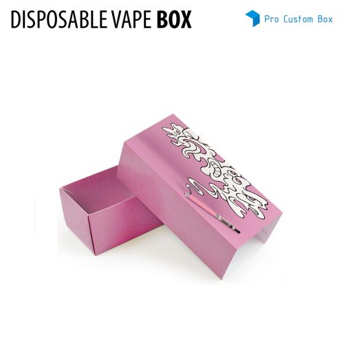 custom disposable vape packaging