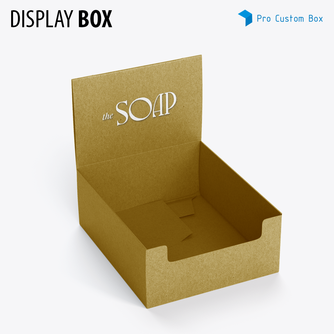 soap display boxes
