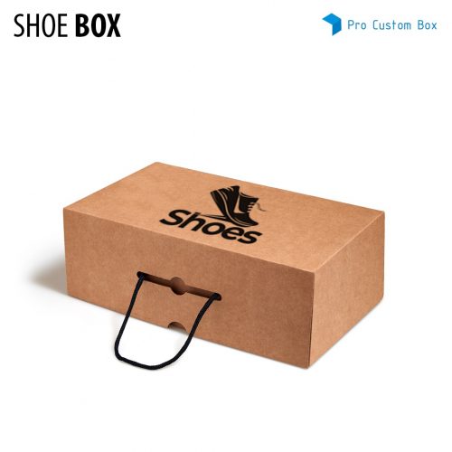 custom shoe boxes with handle